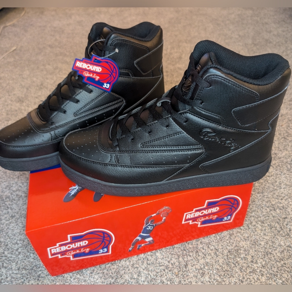 Patrick Ewing 33 Rebound B-Ball Shoes Men’s Orion Size 13 Black Non-Strap NIB - Picture 4 of 13